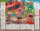 Calendrier du Facteur 2026 - Almanach mural Super-Héros & Sorciers