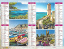 Calendrier du Facteur 2026 | Almanach mural Sud & Méditerranée - Cargèse, Palombaggia, Calanques et villages fleuris édition 2026